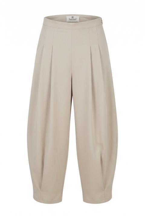 Pantalone doppia pinces beige - Primavera Estate 2026 | Brend