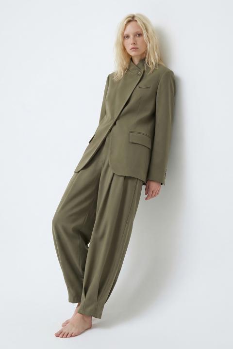 Pantalone doppia pinces militare - Primavera Estate 2026 | Brend