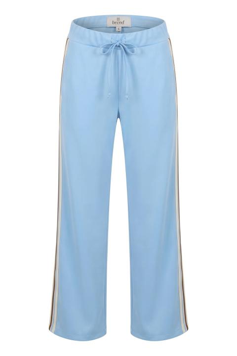 Pantalone felpa bande celeste - Primavera Estate 2026 | Brend