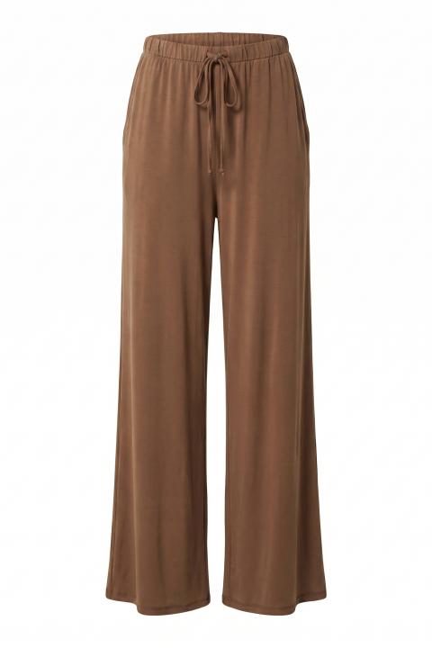 Pantalone palazzo elastico tabacco - Primavera Estate 2026 | Brend