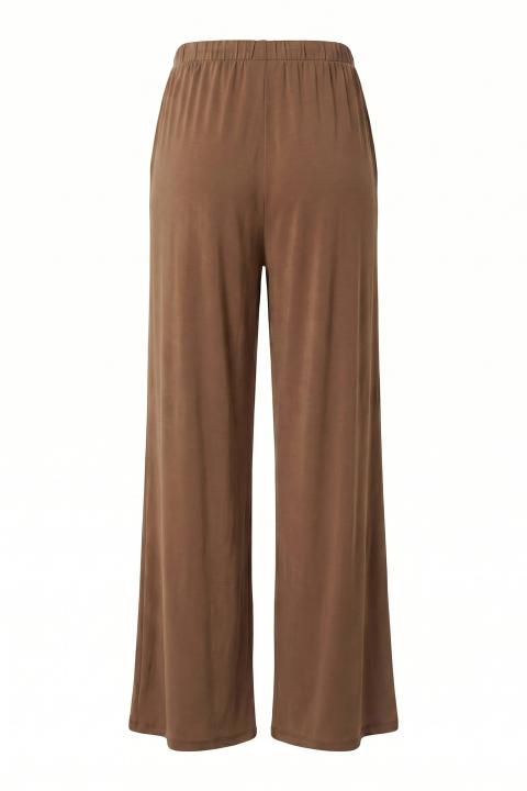 Pantalone palazzo elastico tabacco - Primavera Estate 2026 | Brend