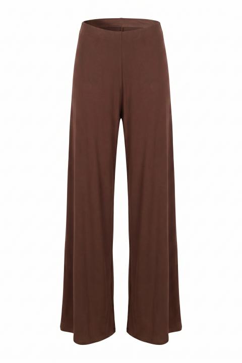 Pantalone palazzo viscosa moro - Primavera Estate 2026 | Brend