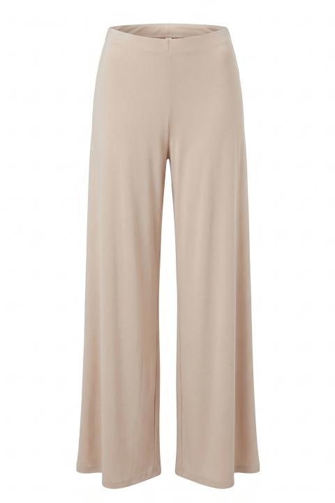 Pantalone palazzo viscosa naturale - Primavera Estate 2026 | Brend