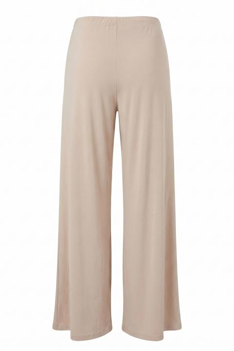 Pantalone palazzo viscosa naturale - Primavera Estate 2026 | Brend