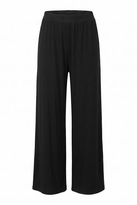 Pantalone palazzo elastico nero - Primavera Estate 2026 | Brend