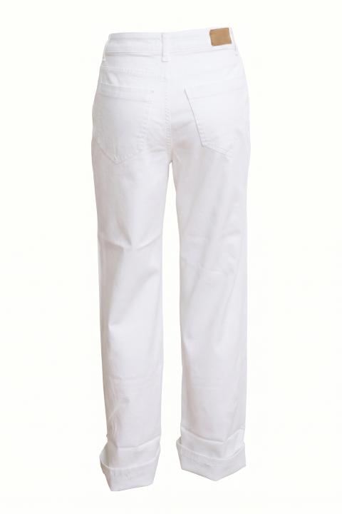 Pantalone risvolto grande bianco - Primavera Estate 2026 | Brend