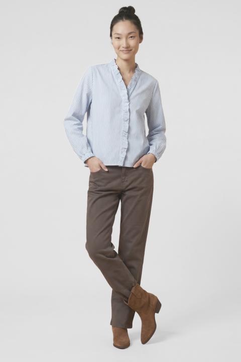 Pantalone risvolto grande cioccolato - Primavera Estate 2026 | Brend