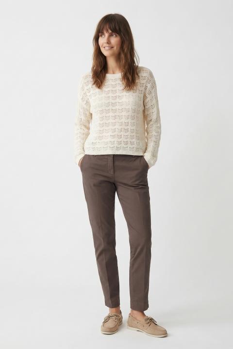 Pantalone chinos spacchetto cioccolato - Primavera Estate 2026 | Brend