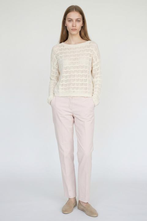Pantalone chinos spacchetto cipria - Primavera Estate 2026 | Brend