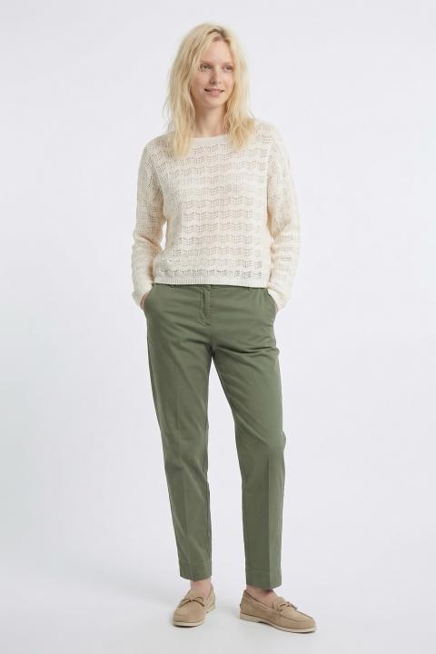 Pantalone chinos spacchetto salvia - Primavera Estate 2026 | Brend