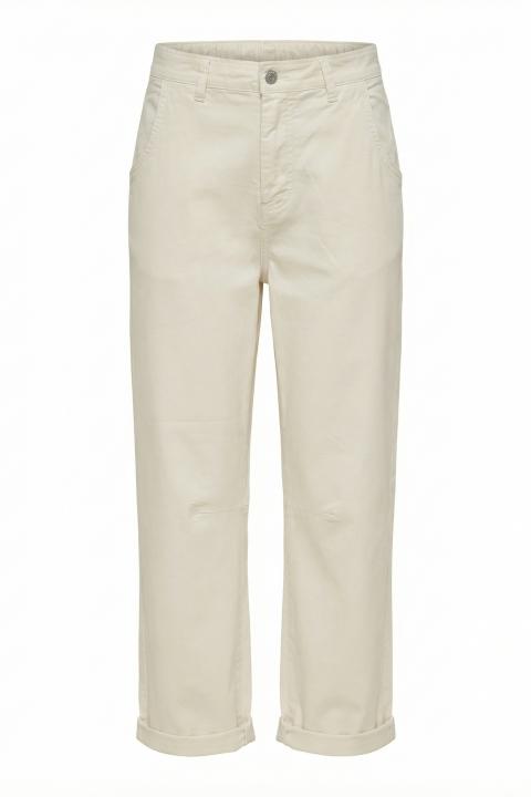Pantalone carrot cotone burro - Primavera Estate 2026 | Brend