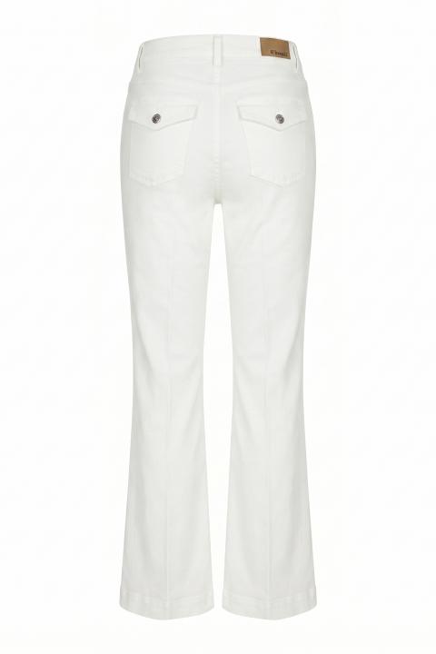 Pantalone flare pocket latte - Primavera Estate 2026 | Brend