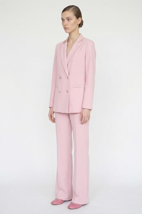 Pantalone flare bande cipria - Primavera Estate 2026 | Brend