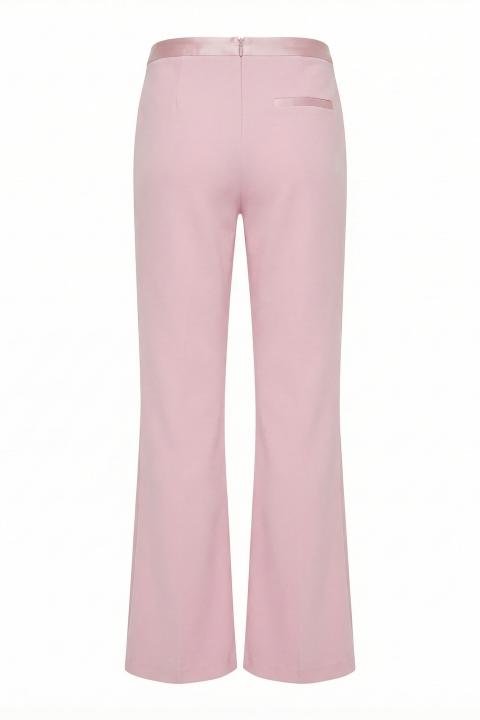 Pantalone flare bande cipria - Primavera Estate 2026 | Brend