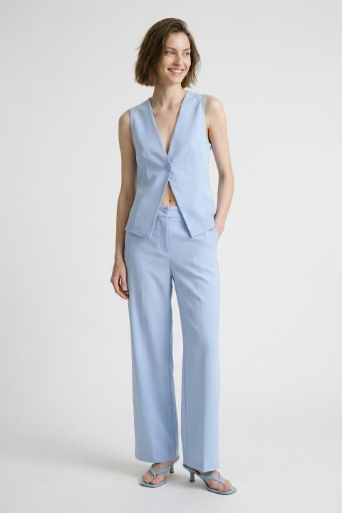 Pantalone gamba dritta cielo - Primavera Estate 2026 | Brend