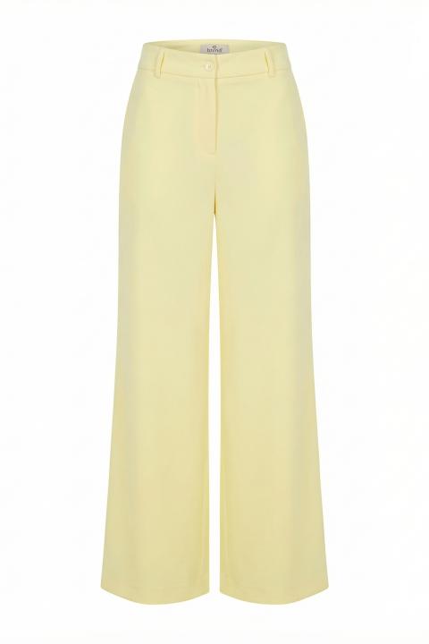 Pantalone gamba dritta giallo - Primavera Estate 2026 | Brend