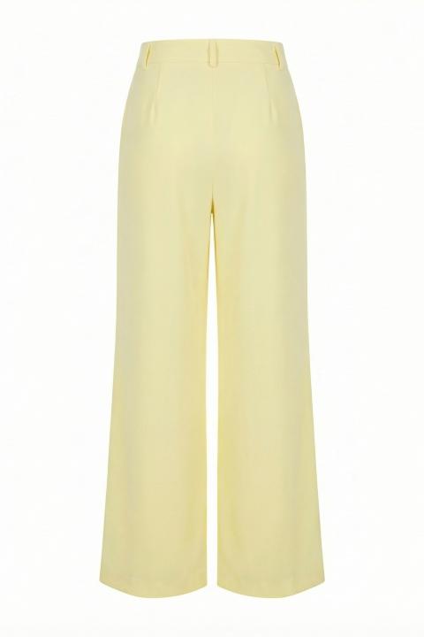 Pantalone gamba dritta giallo - Primavera Estate 2026 | Brend