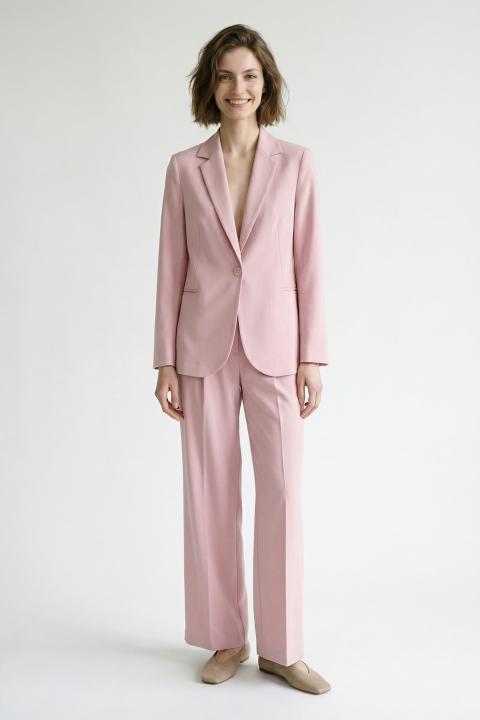 Pantalone bustino e pinces rosa - Primavera Estate 2026 | Brend