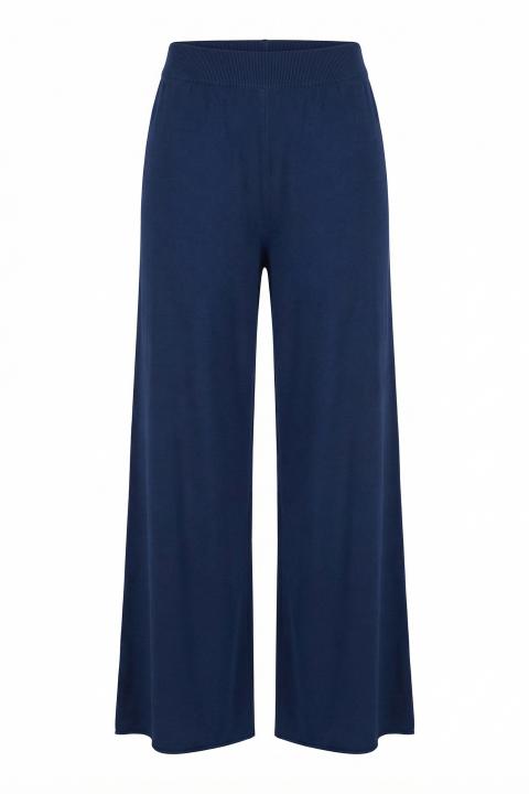 Pantalone palazzo elastico blu - Primavera Estate 2026 | Brend
