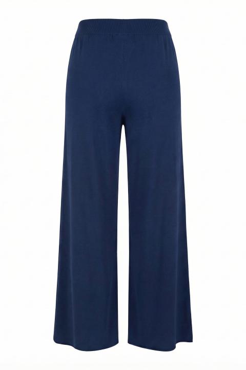 Pantalone palazzo elastico blu - Primavera Estate 2026 | Brend