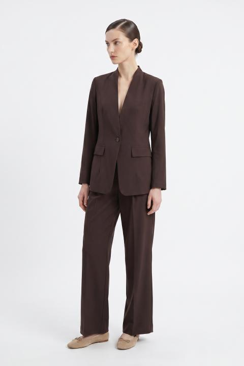 Pantalone doppia pinces moro - Primavera Estate 2026 | Brend