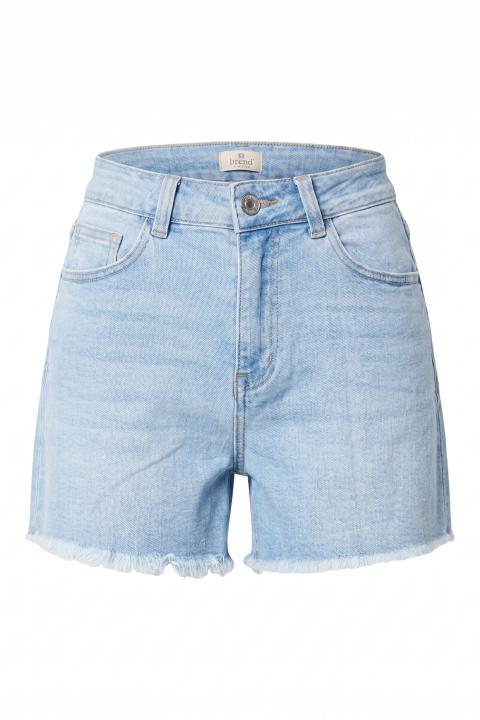 Shorts denim sfrangiato denim chiaro - Primavera Estate 2026 | Brend