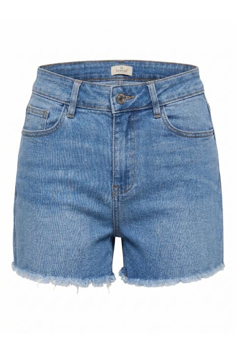 Shorts denim sfrangiato denim chiaro - Primavera Estate 2026 | Brend