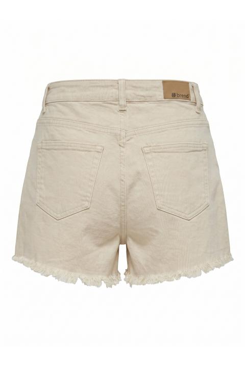 Shorts sfrangiato beige - Primavera Estate 2026 | Brend