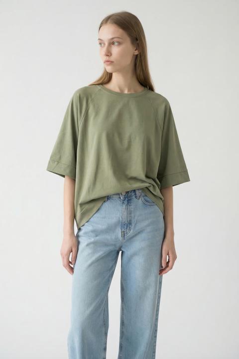 T-shirt over scatolina salvia - Primavera Estate 2026 | Brend