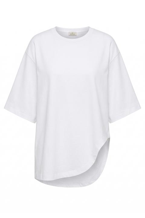 T-shirt over asimmetrica bianco - Primavera Estate 2026 | Brend