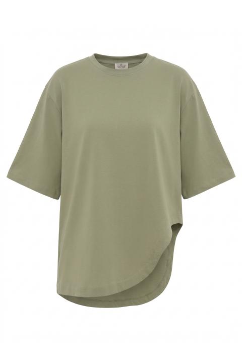 T-shirt over asimmetrica salvia - Primavera Estate 2026 | Brend