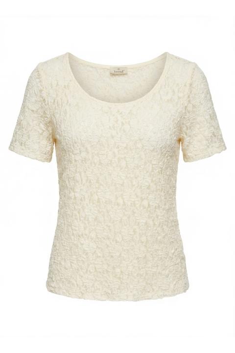 T-shirt pizzo panna - Primavera Estate 2026 | Brend
