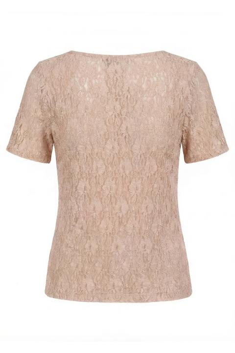 T-shirt pizzo rosa - Primavera Estate 2026 | Brend
