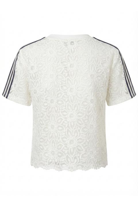 T-shirt pizzo bamda panna - Primavera Estate 2026 | Brend