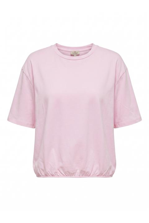 T-shirt elastico orlo rosa - Primavera Estate 2026 | Brend