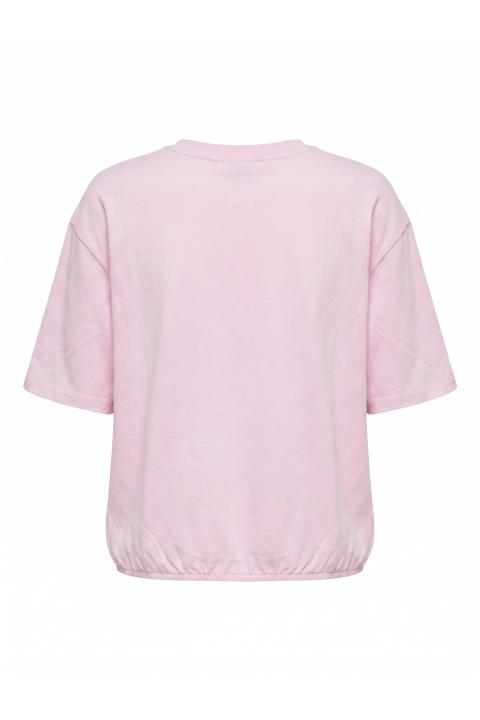 T-shirt elastico orlo rosa - Primavera Estate 2026 | Brend