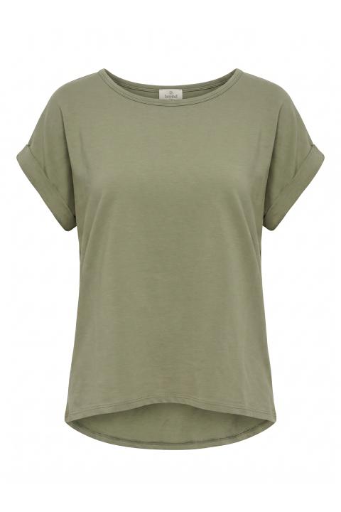 T-shirt manica risvolto salvia - Primavera Estate 2026 | Brend