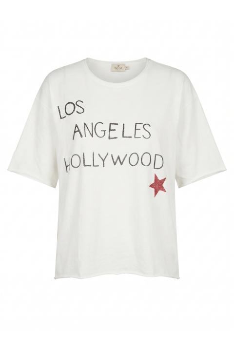 T-shirt stampa L.A bianco - Primavera Estate 2026 | Brend