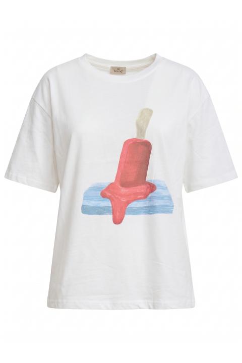 T-shirt stampa gelato fragola - Primavera Estate 2026 | Brend