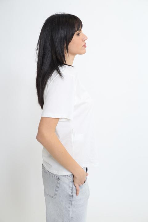 T-shirt stampa I know bianco - Primavera Estate 2026 | Brend