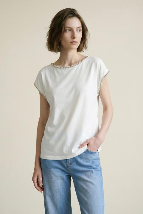 T-shirt kimono sfere bianco - Primavera Estate 2026 | Brend