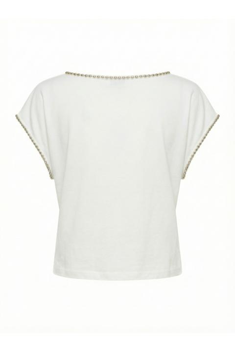 T-shirt kimono sfere bianco - Primavera Estate 2026 | Brend