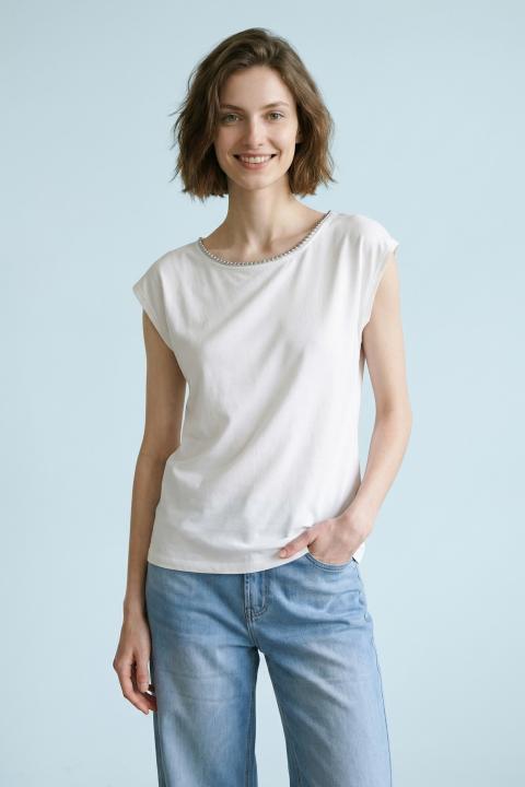 T-shirt sfere bianco - Primavera Estate 2026 | Brend
