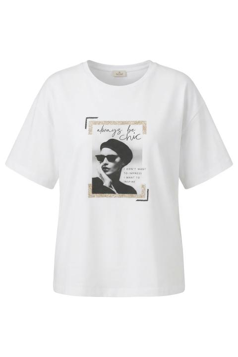 T-shirt over stampa Chic bianco - Primavera Estate 2026 | Brend