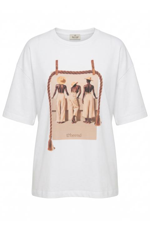 T-shirt stampa Cuba bianco - Primavera Estate 2026 | Brend