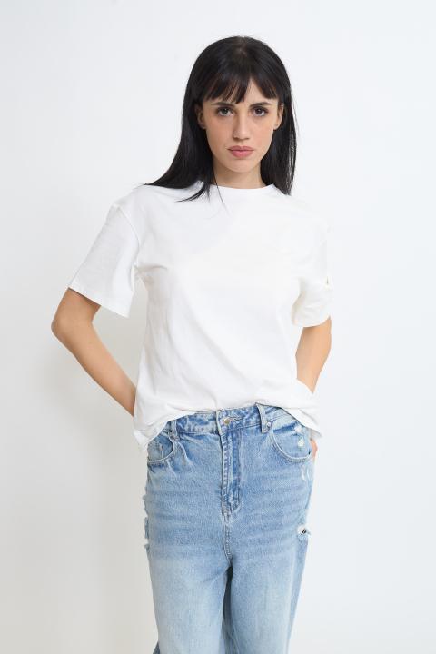 T-shirt over panna - Primavera Estate 2026 | Brend