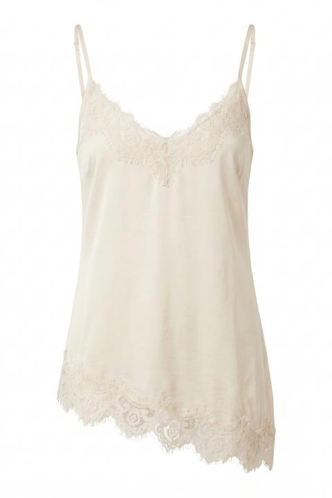 Top asimmetrico pizzo burro - Primavera Estate 2026 | Brend