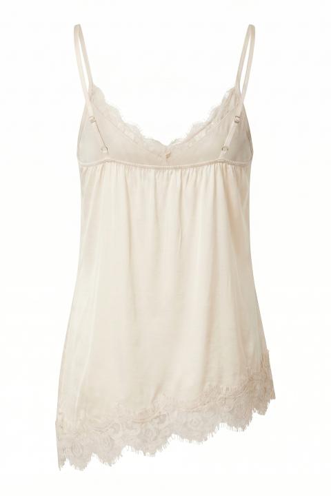 Top asimmetrico pizzo burro - Primavera Estate 2026 | Brend