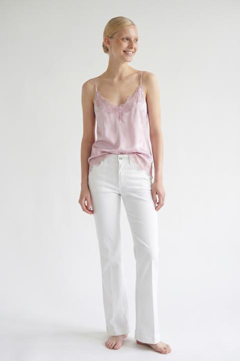 Top asimmetrico pizzo rosa - Primavera Estate 2026 | Brend