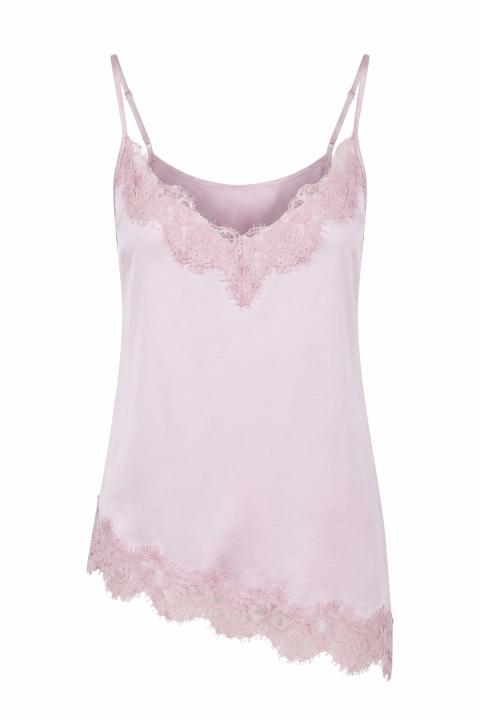 Top asimmetrico pizzo rosa - Primavera Estate 2026 | Brend